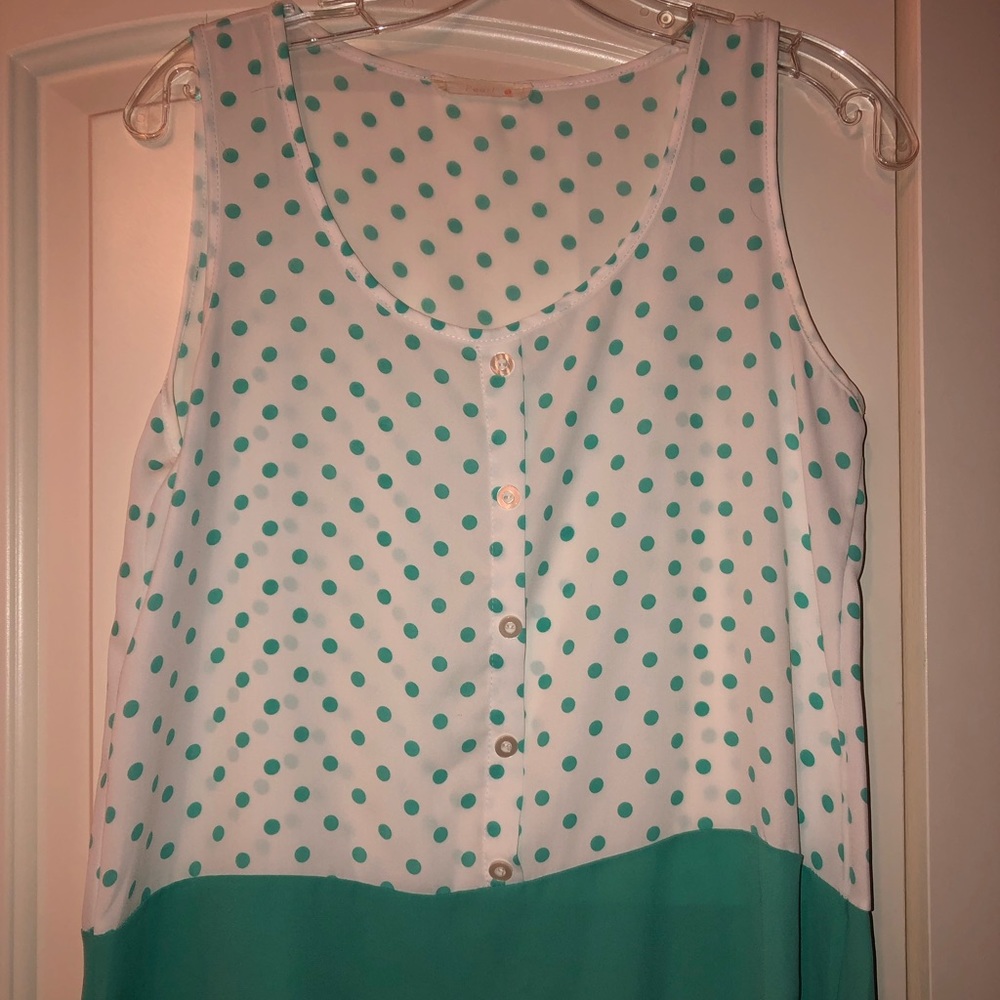 Pearl teal tank!